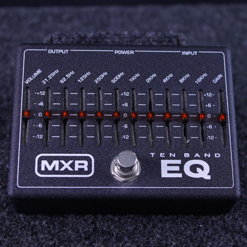 Vist Large View of Product Image Which is Used MXR 10 BAND GRAPHIC EQ M108 W/B/P EQ Pedal