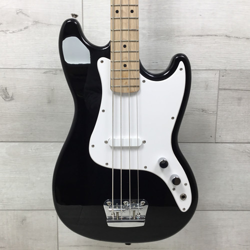 Vist Large View of Product Image Which is Used Squier Bronco Bass Guitar Black