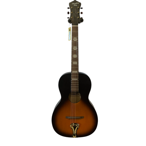 Vist Large View of Product Image Which is Used Recording King JUSTIN TOWNES EARLES Laminate Top Acoustic Guitar Tobacco Sunburst