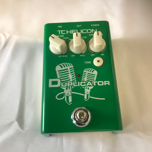 Vist Large View of Product Image Which is Used TC HELICON DUPLICATOR DOUBLER AND REVERB Reverb Pedal