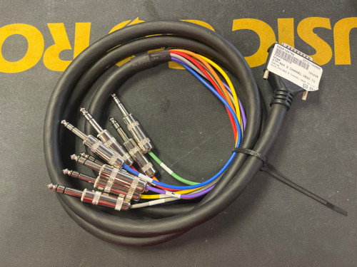 Vist Large View of Product Image Which is Used Hosa DTP-802 8 CHANNEL DB25 TO 1/4 IN Snake