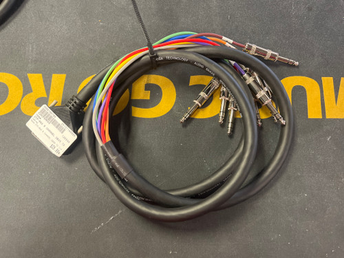 Vist Large View of Product Image Which is Used Hosa DTP-802 8 CHANNEL DB25 TO 1/4 IN Snake