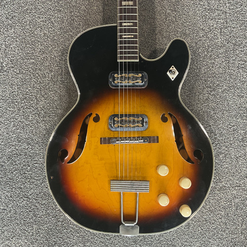 Vist Large View of Product Image Which is Used 1966 HARMONY METEOR H70 Electric Guitar