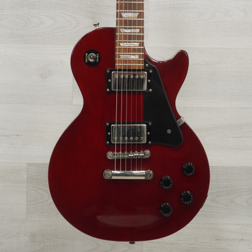 Vist Large View of Product Image Which is Used Epiphone Les Paul Studio Electric Guitar Red