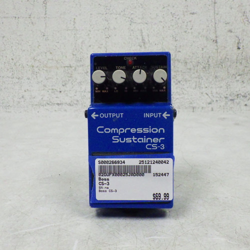 Vist Large View of Product Image Which is Used Boss CS-3 Compressor Pedal