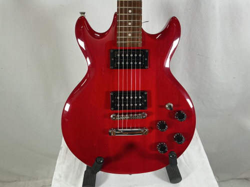 Vist Large View of Product Image Which is Used Ibanez GIO GAX70 Double Cut Electric Guitar Red 6-String