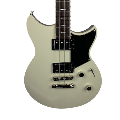 Vist Large View of Product Image Which is Used Yamaha REVSTAR RSS20 Double Cut Electric Guitar White 6-String