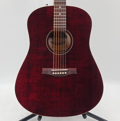 Vist Large View of Product Image Which is Used Seagull SEAGULL S6 TENNESSEE RED LIMITED Solid Top Acoustic Guitar Red