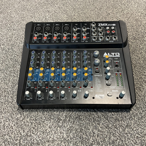 Vist Large View of Product Image Which is Used ALTO ZMX122FX Compact Mixer