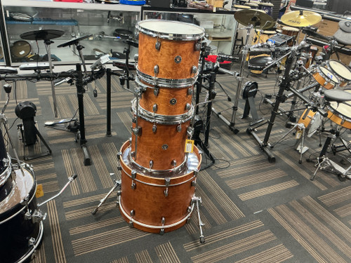 Vist Large View of Product Image Which is Used Gretsch 4 PC CATALINA CLUB NO SNARE Drum Shell Kit Wood