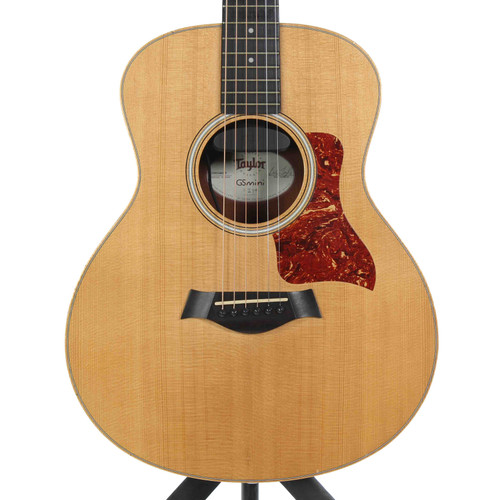 Vist Large View of Product Image Which is Used Taylor GS MINI Solid Top Acoustic Guitar Natural