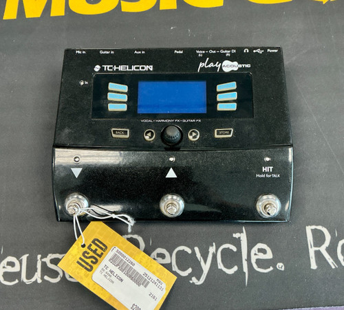 Vist Large View of Product Image Which is Used TC HELICON Vintage Multi-FX Pedal