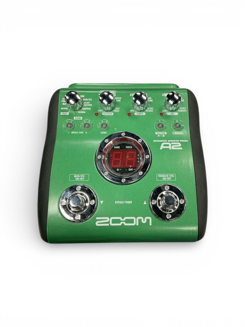 Vist Large View of Product Image Which is Used Zoom A2 ACOUSTIC EFFECTS PEDAL Multi-FX Pedal
