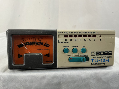 Vist Large View of Product Image Which is Used Boss TU-12S Instrument Tuner or Metronome