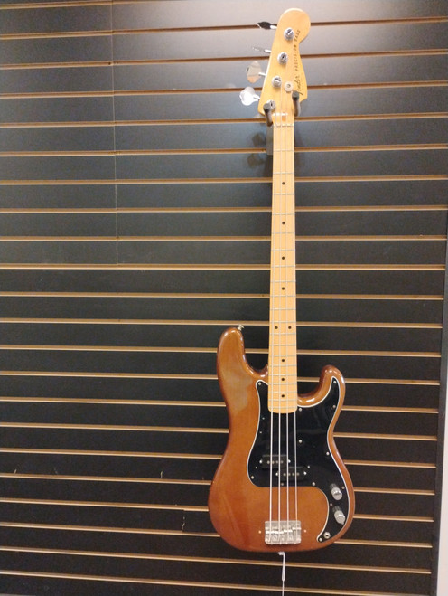 Vist Large View of Product Image Which is Used Fender 1977 PRECISION BASS Vintage P Type Bass Guitar Brown 4-String