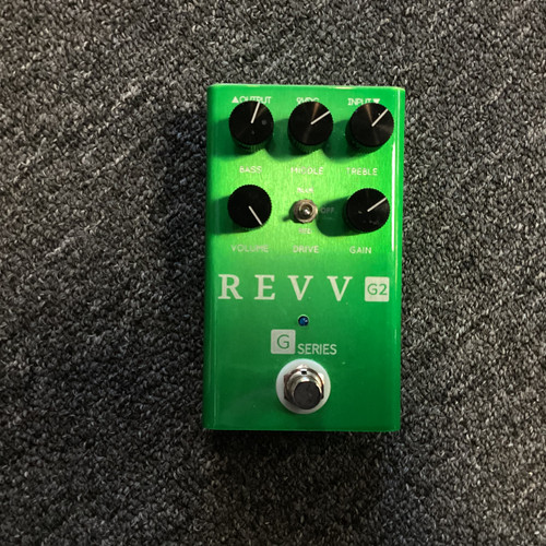 Vist Large View of Product Image Which is Used REVV G2 GREEN Distortion Pedal