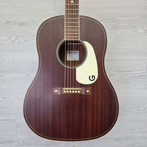 Vist Large View of Product Image Which is Used Gretsch Jim Dandy Dreadnought Acoustic Frontier Stain