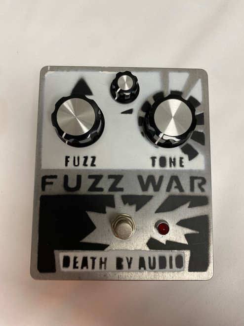 Vist Large View of Product Image Which is Used Death By Audio FUZZ WAR Fuzz Pedal