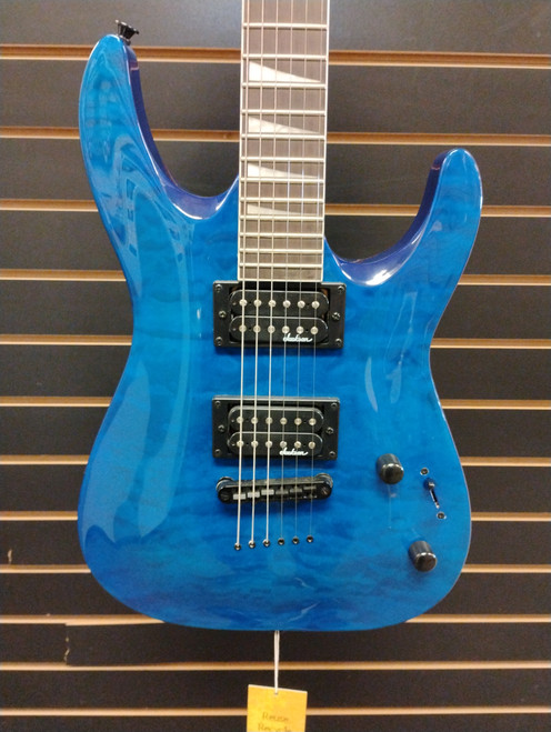 Vist Large View of Product Image Which is Used Jackson JS32TQ DKA Electric Guitar Blue 6-String