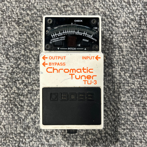 Vist Large View of Product Image Which is Used BOSS TU-3 CHROMATIC TUNER Guitar Pedal
