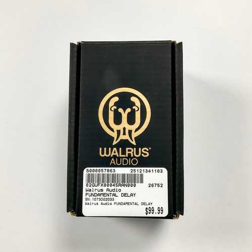 Vist Large View of Product Image Which is Used Walrus Audio Fundamental Delay Pedal