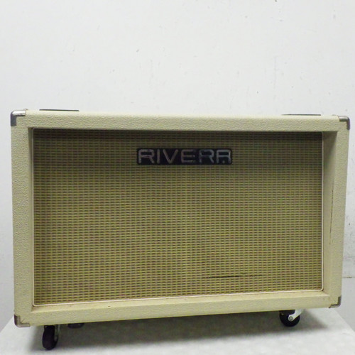 Vist Large View of Product Image Which is Used Rivera Rake 212 Blonde Guitar Cab 2 x 12 Guitar Speaker Cabinet 2 x 12
