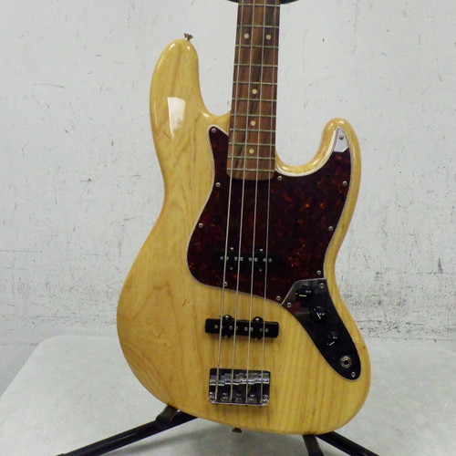 Vist Large View of Product Image Which is Used Fender Fsr Deluxe Jazz Bass J Type Bass Guitar Natural 4-String