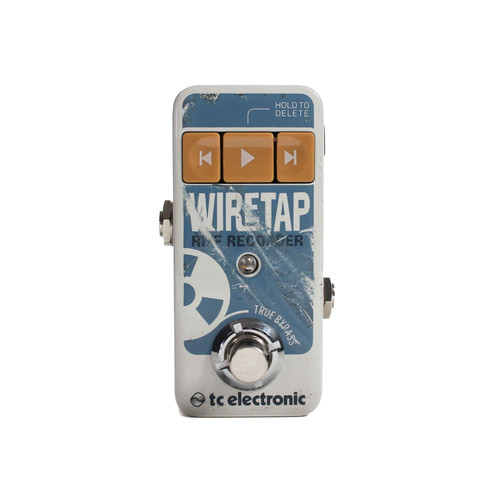 Vist Large View of Product Image Which is Used TC Electronic WIRETAP RIFF RECORDER Looper Pedal