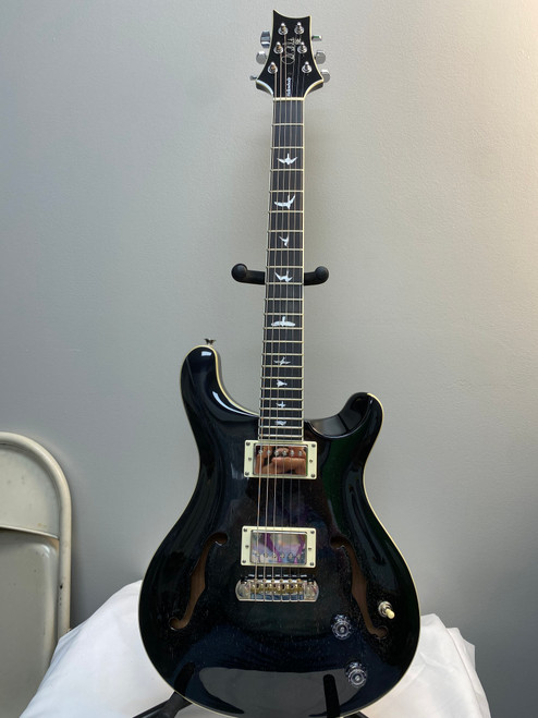 Vist Large View of Product Image Which is Used Paul Reed Smith - PRS SE HOLLOW BODY Offset Double Cutaway Electric Guitar Black 6-String