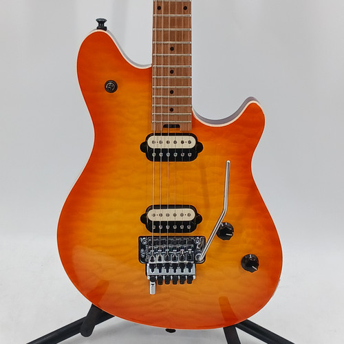 Vist Large View of Product Image Which is Used EVH WOLFGANG SPECIAL Double Cut Electric Guitar Amber 6-String