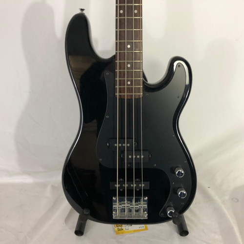 Vist Large View of Product Image Which is Used Crestwood PB-970/BK P Type Bass Guitar Black 4-String