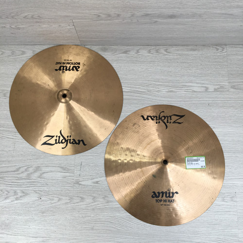 Vist Large View of Product Image Which is Used Zildjian 14IN AMIR HI-HATS Hi Hat Cymbals 14"