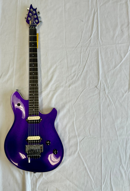 Vist Large View of Product Image Which is Used EVH WG23062M Electric Guitar Purple 6-String