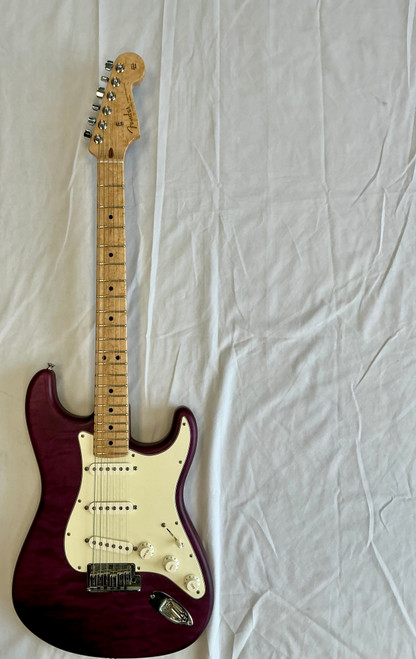 Vist Large View of Product Image Which is Used Fender CUSTOM SHOP STRATOCASTER S Type Electric Guitar Purple 6-String