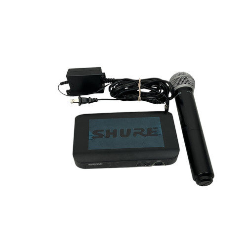 Vist Large View of Product Image Which is Used Shure BLX4 W/ PG58 Wireless Microphone