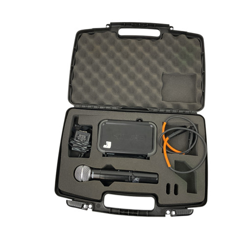 Vist Large View of Product Image Which is Used Shure PGX4 W/ SM58 Wireless Microphone