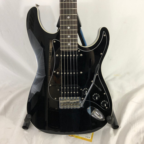 Vist Large View of Product Image Which is Used Fender AERODYNE AST MED SCALE Super S Electric Guitar Black 6-String