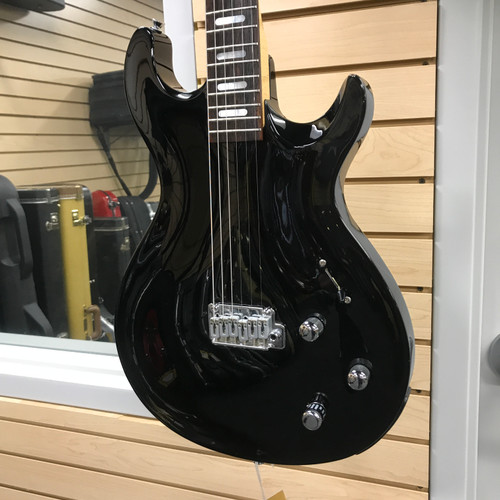 Vist Large View of Product Image Which is Used Line 6 VARIAX 700 Double Cut Electric Guitar Black 6-String