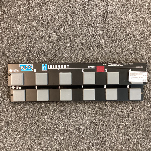 Vist Large View of Product Image Which is Used RFX MIDIBUDDY MP128P Switch Pedal