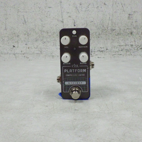 Vist Large View of Product Image Which is Used Electro Harmonix (e/h) Platform Compressor Pedal Compressor Pedal