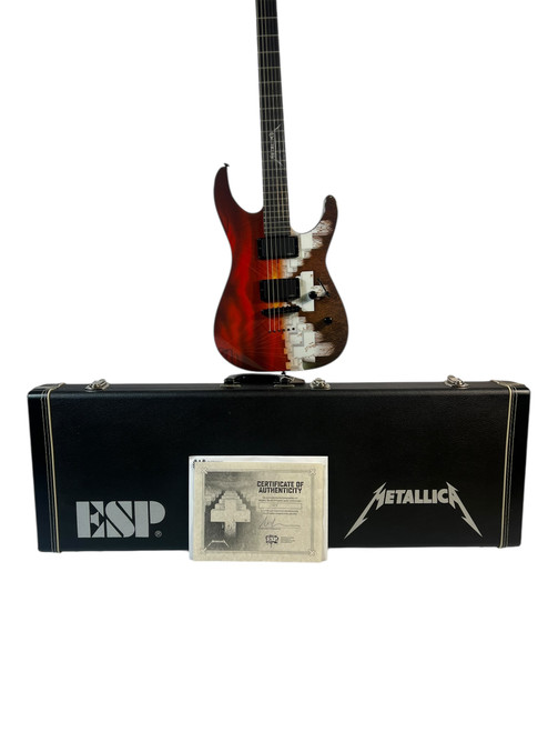 Vist Large View of Product Image Which is Used LTD LIMITED EDITION MASTER OF PUPPETS #55/400 Electric Guitar Custom Graphics 6-String
