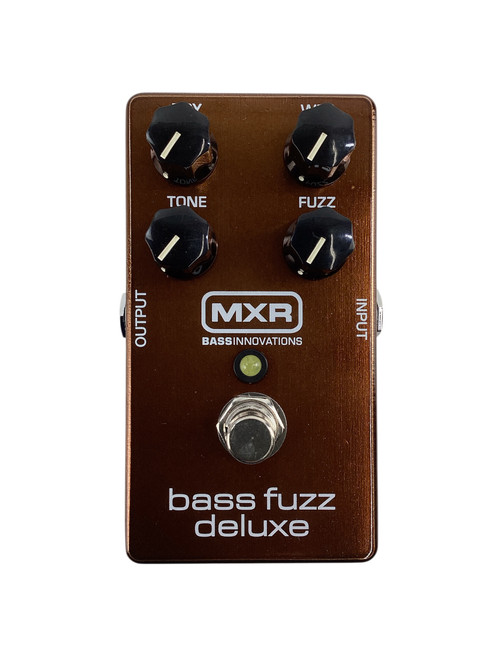 Vist Large View of Product Image Which is Used MXR Bass Fuzz Deluxe M84 Pedal 