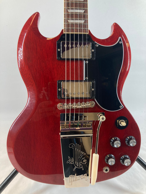 Vist Large View of Product Image Which is Used Gibson SG STANDARD 61 W MAESTRO VIBROLA Electric Guitar
