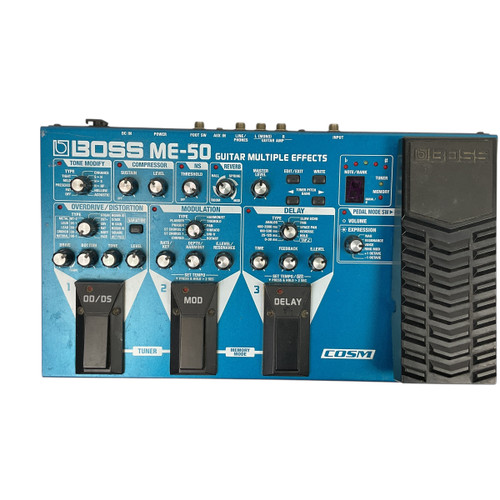 Vist Large View of Product Image Which is Used Boss ME-50 Floorboard Amp Modeling + FX