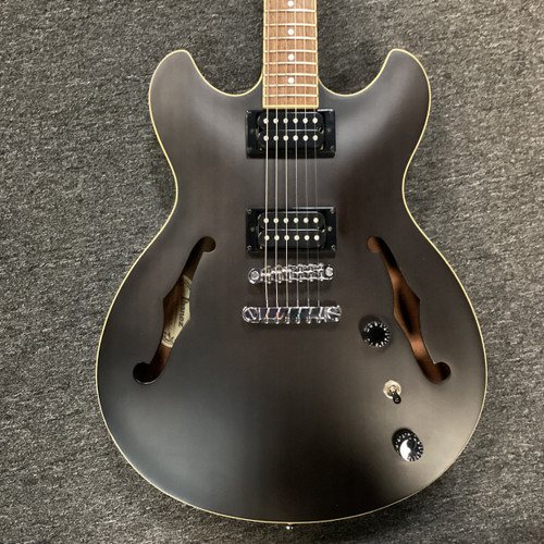 Vist Large View of Product Image Which is Used Ibanez AS73 Semi-Hollow Electric Guitar Black 6-String