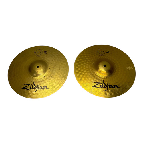 Vist Large View of Product Image Which is Used Zildjian Planet Z 13 Hi Hats Hi Hat Cymbals 13"