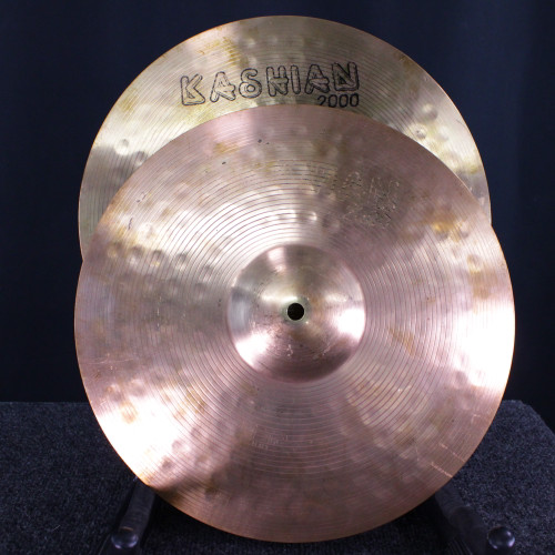 Vist Large View of Product Image Which is Used 14 HI HAT KASHIAN 2000 - MADE IN ITALY Hi Hat Cymbals 14"