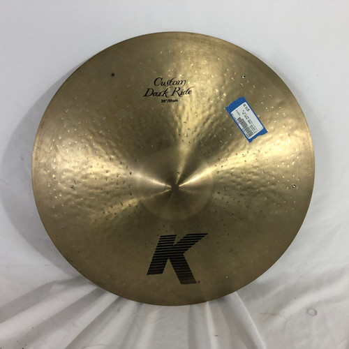 Vist Large View of Product Image Which is Used Zildjian K CUSTOM DARK RIDE 20 Ride Cymbal 20"