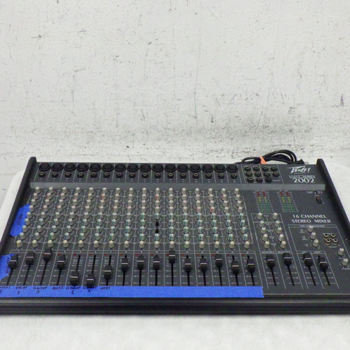 Vist Large View of Product Image Which is Used Peavey 2002 Series Mixer Mixing Console