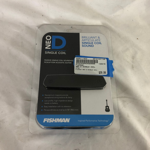 Vist Large View of Product Image Which is Used Fishman NEO D SINGLE COIL Guitar Pickup